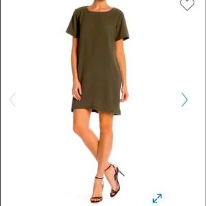 Bobeau short sleeve dress
